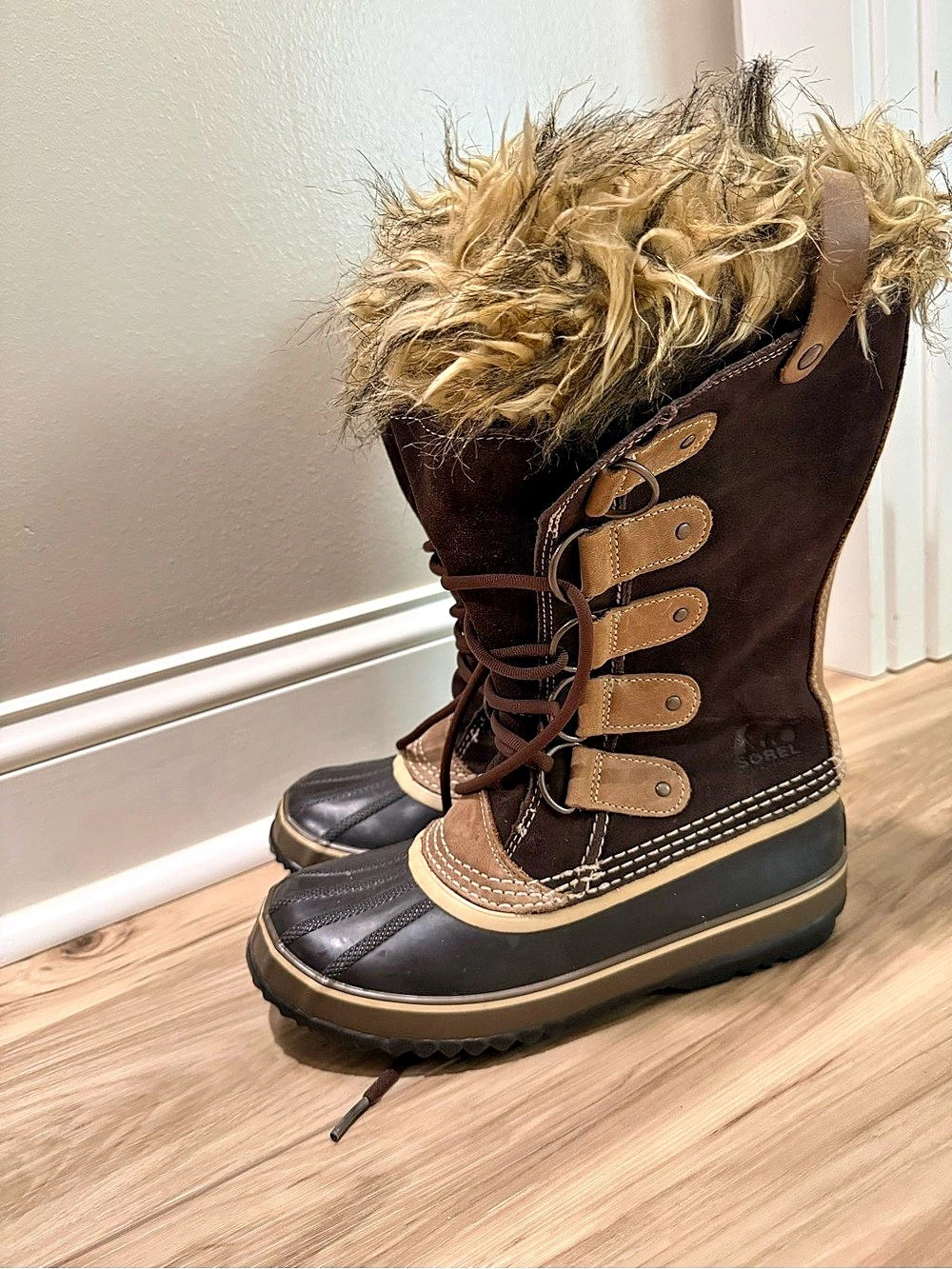SOREL Joan of Arctic Waterproof Snow Boot Fur-Lined Winter Boots